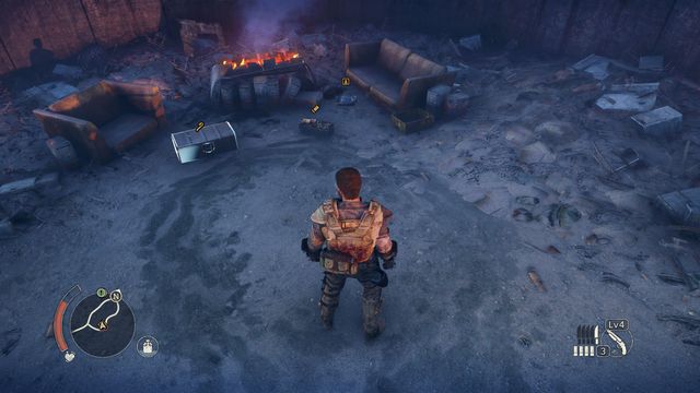 #3 - one of the Scavenging locations (point 1 - History relics - Deep Friahs Territory - Collectibles - Mad Max - Game Guide and Walkthrough