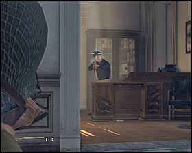 Don't enter the main area of the town hall without making sure that you'll be safe there - Chapter 1 - The Old Country - Walkthrough - Mafia II - Game Guide and Walkthrough