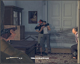 Enter the room where recently killed enemies were hiding - Chapter 1 - The Old Country - Walkthrough - Mafia II - Game Guide and Walkthrough