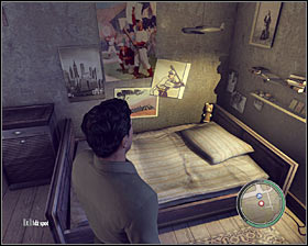 Wait until the supper has ended and notice that you'll be allowed to talk to Francesca and to Vito's mom - Chapter 2 - Home Sweet Home - p. 1 - Walkthrough - Mafia II - Game Guide and Walkthrough