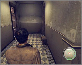 Wait until you're inside the building and proceed to the second floor (3 sign on nearby walls) - Chapter 2 - Home Sweet Home - p. 1 - Walkthrough - Mafia II - Game Guide and Walkthrough