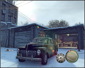 Approach Joe's car (Culver Empire) from the driver's side #1 and press the F key to sit behind the wheel - Chapter 2 - Home Sweet Home - p. 2 - Walkthrough - Mafia II - Game Guide and Walkthrough