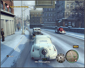 You'll be seen by one of the police officers even if you perform all actions according to the plan and your job will be to escape a police chase - Chapter 2 - Home Sweet Home - p. 2 - Walkthrough - Mafia II - Game Guide and Walkthrough