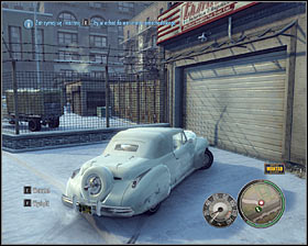 The most important thing to know about is that your car is wanted by the police (license plate icon seen above the radar) - Chapter 2 - Home Sweet Home - p. 2 - Walkthrough - Mafia II - Game Guide and Walkthrough