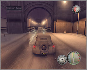 Turn right as soon as you've reached the freeway and head west #1, towards the fifth gas station (5 on the map) - Chapter 3 - Enemy of the State - p. 4 - Walkthrough - Mafia II - Game Guide and Walkthrough