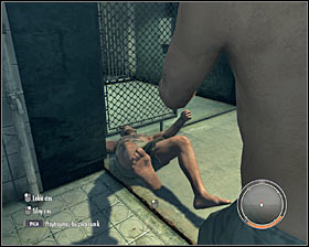 It's not over yet, because you're soon going to be attacked by the second inmate - Chapter 6 - Time Well Spent - p. 2 - Walkthrough - Mafia II - Game Guide and Walkthrough