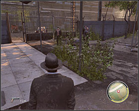 Don't approach your allies just yet and instead go to your left - Chapter 8 - The Wild Ones - p. 3 - Walkthrough - Mafia II - Game Guide and Walkthrough