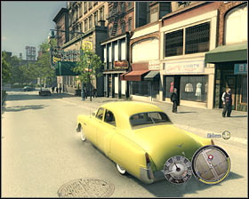 Despite what you might think, you won't need a super fast ride for this mission, so you won't have to waste a lot of time searching for a good car - Chapter 9 - Balls and Beans - p. 1 - Walkthrough - Mafia II - Game Guide and Walkthrough