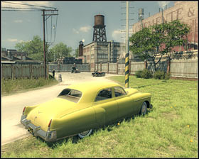 Keep heading north-east, driving across a small bridge along the way #1 - Chapter 9 - Balls and Beans - p. 1 - Walkthrough - Mafia II - Game Guide and Walkthrough