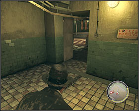Remain in the same room and go to a closed door #1 - Chapter 9 - Balls and Beans - p. 2 - Walkthrough - Mafia II - Game Guide and Walkthrough