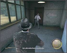 New enemies will storm this room in just a few seconds and you'll have to play it safe, because they'll be using Thompson machine guns - Chapter 9 - Balls and Beans - p. 3 - Walkthrough - Mafia II - Game Guide and Walkthrough