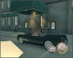Eddie will be waiting for you in the Maltese Falcon restaurant and obviously you can use Luca's vehicle (Shubert Frigate) parked in front of the slaughterhouse #1 to get there - Chapter 9 - Balls and Beans - p. 3 - Walkthrough - Mafia II - Game Guide and Walkthrough