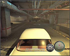 Turn right twice which will allow you to drive into an underground parking lot #1 - Chapter 10 - Room Service - p. 1 - Walkthrough - Mafia II - Game Guide and Walkthrough