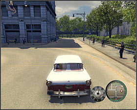 Exit the building using the passageway leading to the garage area - Chapter 10 - Room Service - p. 1 - Walkthrough - Mafia II - Game Guide and Walkthrough