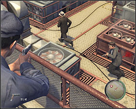 Immediately take cover next to Joe and deal with the nearby enemy units #1 - Chapter 10 - Room Service - p. 2 - Walkthrough - Mafia II - Game Guide and Walkthrough