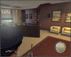 Try leaving the cover for a while and you'll notice that at least one new gangster has revealed his position - Chapter 10 - Room Service - p. 3 - Walkthrough - Mafia II - Game Guide and Walkthrough