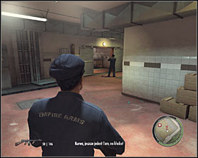 You'll have to be careful, because one of the gangsters wants to surprise you - Chapter 10 - Room Service - p. 3 - Walkthrough - Mafia II - Game Guide and Walkthrough