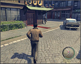 Be careful while driving through alleys filled with a lot of turns #1, because it may be easy to lose Wong there - Chapter 13 - Exit the Dragon - p. 1 - Walkthrough - Mafia II - Game Guide and Walkthrough
