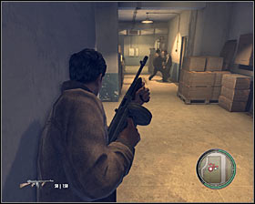 Holster your weapon, approach the other guard from the back and eliminate him silently #1 - Chapter 13 - Exit the Dragon - p. 2 - Walkthrough - Mafia II - Game Guide and Walkthrough