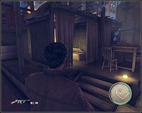 Use the stairs to get to the upper balcony and find an entrance to a new building #1 - Chapter 13 - Exit the Dragon - p. 2 - Walkthrough - Mafia II - Game Guide and Walkthrough