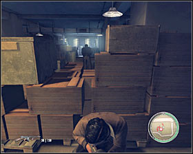 Locate the only available passageway leading to the next area and it won't take long until you've reached an elevator #1 - Chapter 13 - Exit the Dragon - p. 2 - Walkthrough - Mafia II - Game Guide and Walkthrough