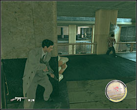 Proceed towards the stairs #1 - Chapter 14 - Stairway to Heaven - p. 4 - Walkthrough - Mafia II - Game Guide and Walkthrough