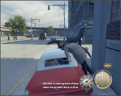 Running over pedestrians and hitting other vehicles always means trouble - Police - Hints - Mafia II - Game Guide and Walkthrough