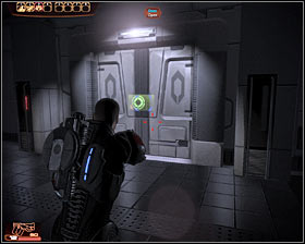 Keep heading towards the door where you've seen the last group of mechs and follow a new advice given to you by the game by sprinting in order to avoid the flames - Walkthrough - Prologue - Lazarus Research Station - Main quests - Mass Effect 2 - Game Guide and Walkthrough