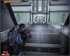 You may now exit this room and proceed to a staircase leading to an upper level of the station - Walkthrough - Prologue - Lazarus Research Station - Main quests - Mass Effect 2 - Game Guide and Walkthrough