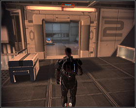 Expect new machines to attack you from the left after you've used the stairs - Walkthrough - Prologue - Lazarus Research Station - Main quests - Mass Effect 2 - Game Guide and Walkthrough