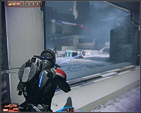 Proceed towards a very large gate (first screenshot) - Walkthrough - Prologue - Freedoms Progress - Main quests - Mass Effect 2 - Game Guide and Walkthrough