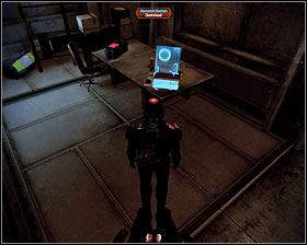 When you get to the end of the corridor you should first take some time to explore a small warehouse to the left - Walkthrough - Dossier: The Professor - Main quests - Mass Effect 2 - Game Guide and Walkthrough