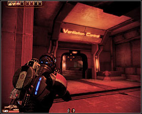 Remaining enemy units will be storming through a large door located beneath your current position and in this case it would be a good idea to use a grenade launcher or a similar heavy weapon which may already be in your possession - Walkthrough - Dossier: The Professor - Main quests - Mass Effect 2 - Game Guide and Walkthrough