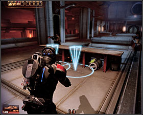 Make sure that the area has been secured and then proceed towards a machine which was being defended by the last group of enemy units - Walkthrough - Dossier: The Professor - Main quests - Mass Effect 2 - Game Guide and Walkthrough