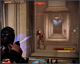 It would be a good idea to use close quarters combat weapons here - Walkthrough - Dossier: Archangel - Main quests - Mass Effect 2 - Game Guide and Walkthrough