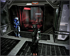 After you've declined to hand over your weapons you'll have a chance to talk to Warden Kuril - Walkthrough - Dossier: The Convict - Main quests - Mass Effect 2 - Game Guide and Walkthrough