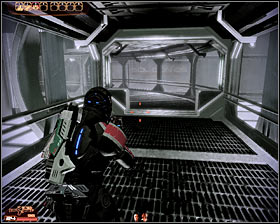 You must now return to the side corridor mentioned above (the one you've ignored while trying to reach the outprocessing area) - Walkthrough - Dossier: The Convict - Main quests - Mass Effect 2 - Game Guide and Walkthrough
