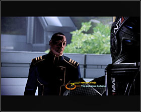 After you've talked to Bailey use one of many rapid transport terminals and choose that you want to travel to the Presidium - Walkthrough - Citadel: The Council - Main quests - Mass Effect 2 - Game Guide and Walkthrough