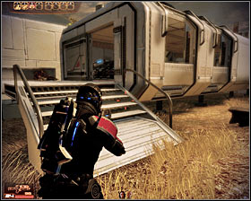 Continue moving forward and MAKE SURE to examine an interactive object lying on the ground (first screenshot) - Walkthrough - Horizon - Main quests - Mass Effect 2 - Game Guide and Walkthrough