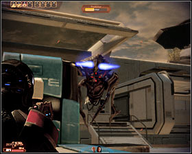 The objective of this boss battle will be to continue damaging Praetorian's shield so that it loses them and exposes its armor - Walkthrough - Horizon - Main quests - Mass Effect 2 - Game Guide and Walkthrough
