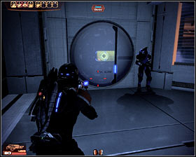 You may now proceed towards a newly unlocked elevator located to the right of the police station building (first screenshot) - Walkthrough - Dossier: The Justicar - Main quests - Mass Effect 2 - Game Guide and Walkthrough