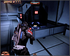 Look around to find a med kit (especially if you've had to use medi gel recently) and then hack a nearby door (first screenshot) - Walkthrough - Dossier: The Justicar - Main quests - Mass Effect 2 - Game Guide and Walkthrough