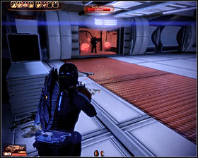 Approach the elevator (first screenshot) - Walkthrough - Dossier: The Assassin - Main quests - Mass Effect 2 - Game Guide and Walkthrough
