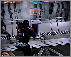 Make sure that you've eliminated all hostile units and proceed towards a door seen in the distance (first screenshot) - Walkthrough - The Reaper IFF - Main quests - Mass Effect 2 - Game Guide and Walkthrough