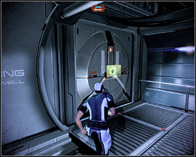 Once again you must use the blinking red lights and EDI's comments to reach your destination safely - Walkthrough - The Reaper IFF - Main quests - Mass Effect 2 - Game Guide and Walkthrough
