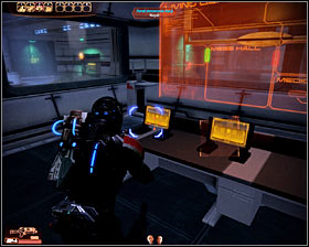 Approach the computers found in the center of the room - N7 quests - Abandoned Research Station - N7 quests - Mass Effect 2 - Game Guide and Walkthrough