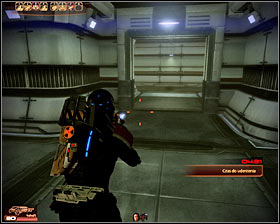 You'll have to use a console located to your right (first screenshot) in order to unlock a passageway to the next area - N7 quests - Imminent Ship Crash - N7 quests - Mass Effect 2 - Game Guide and Walkthrough