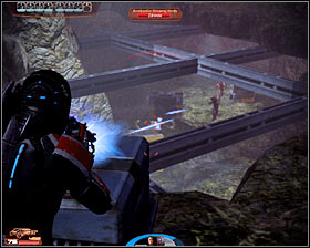 Go back to the junction and this time head down - N7 quests - Blood Pack Base - N7 quests - Mass Effect 2 - Game Guide and Walkthrough