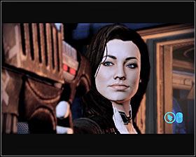 During the elevator trip you'll have a chance to talk to Miranda again and once you've reached your destination you'll discover that she's been betrayed by her friend Niket - Companion quests - Miranda: The Prodigal - Companion quests - Mass Effect 2 - Game Guide and Walkthrough