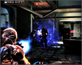 The first big battle of this mission will take place in the next room, so you should save your game - Companion quests - Jack: Subject Zero - Companion quests - Mass Effect 2 - Game Guide and Walkthrough